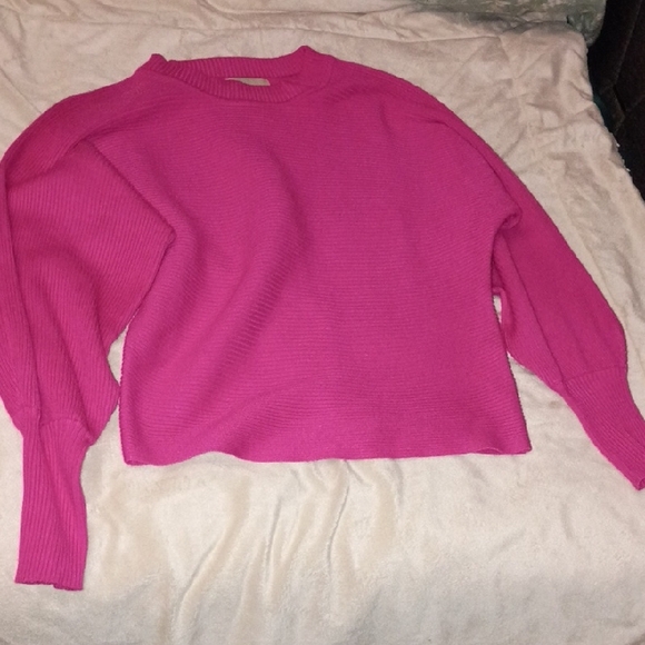 Pink Rose Women's Sweater - Picture 1 of 2